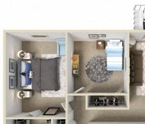 Westwood Village | Apartments | Floorplan | Cedar